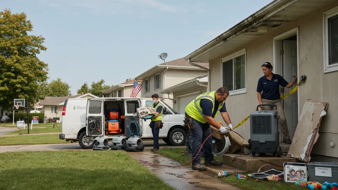Water Damage Restoration in Middlebury Center, PA near me